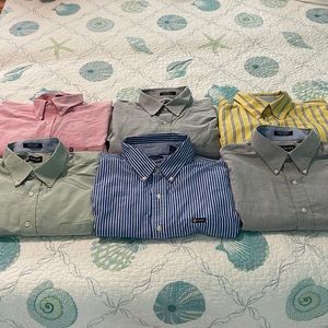 Lot of 6 Men’s Chaps long sleeve button down